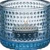 Iittala Kastehelmi kynttilälyhty 64 mm vedensininen