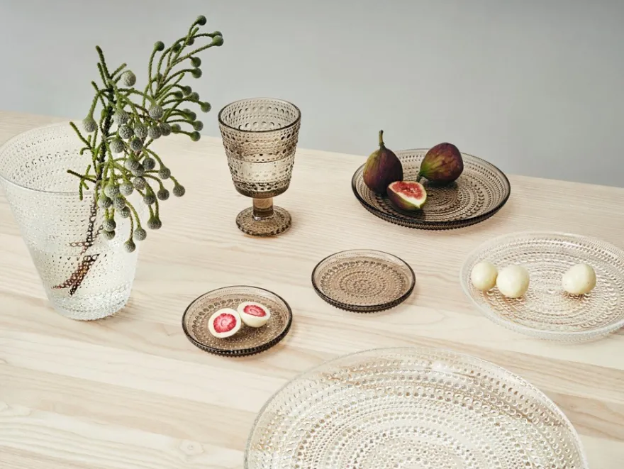 Iittala Lautanen Kastehelmi 17cm kirkas