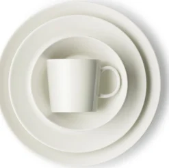 Iittala Matala lautanen Teema 21cm valkoinen