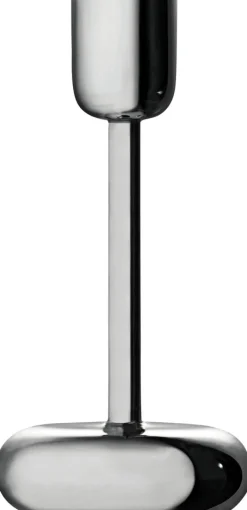 Iittala Nappula kynttilänjalka 183mm teräs