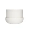 Iittala Nappula ruukku ja vati S 170x130 mm valkoinen