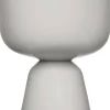 Iittala Nappula ruukku S 230x155 mm vaaleanharmaa