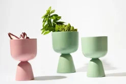 Iittala Nappula ruukku 230x155 mm matta minttu