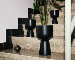 Iittala Nappula ruukku 320x190 mm matta musta