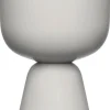Iittala Nappula ruukku XS 190x125 mm vaaleanharmaa