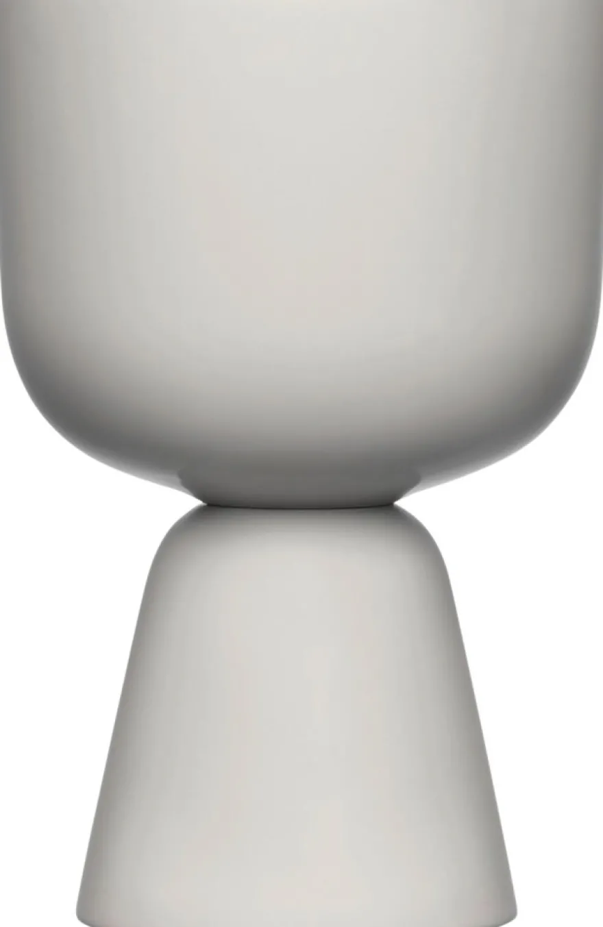Iittala Nappula ruukku XS 190x125 mm vaaleanharmaa