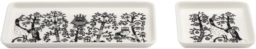 Iittala Taika lautanen neliö 12x12cm musta