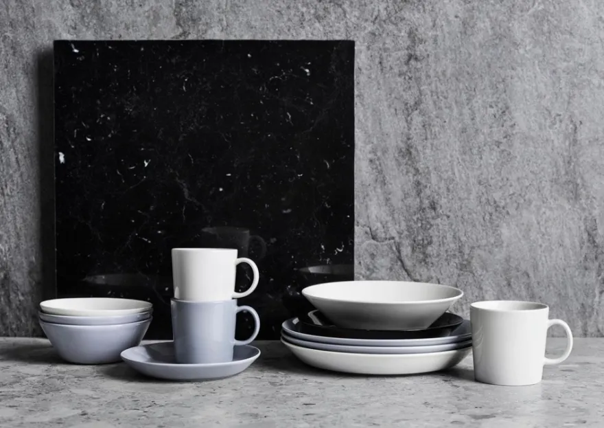 Iittala Teema valkoinen lautanen syvä 21cm