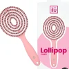 Ilu Lollipop Candy Pink pyöreä selvitysharja