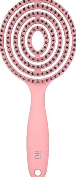 Ilu Lollipop Candy Pink pyöreä selvitysharja