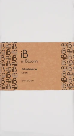 in Bloom aluslakana 150x270cm valkoinen