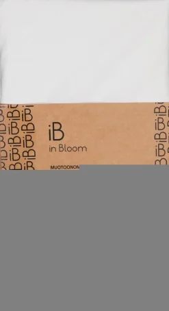 Inbloom muotolakana 160x200 cm valkoinen