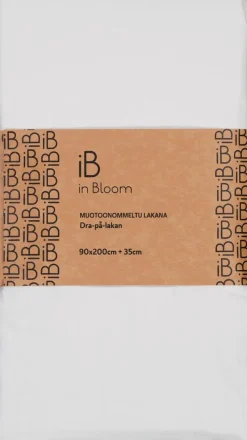 in Bloom muotolakana 90x200 cm valkoinen