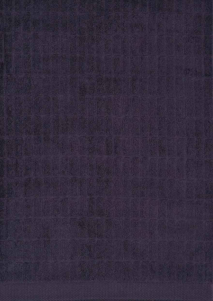 in Bloom Ruutu kylpypyyhe 70x140cm tummanharmaa