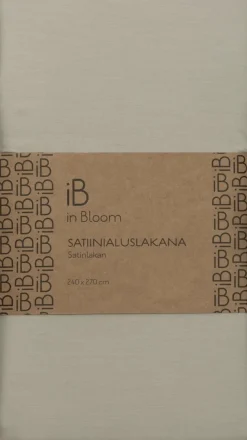 in Bloom satiinialuslakana 240x270cm harmaa