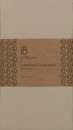 in Bloom satiinialuslakana 150x270cm beige