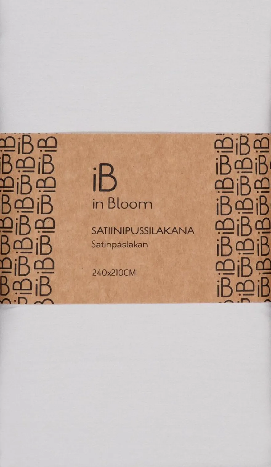 in Bloom satiinituplapussilakana 240x210cm harmaa