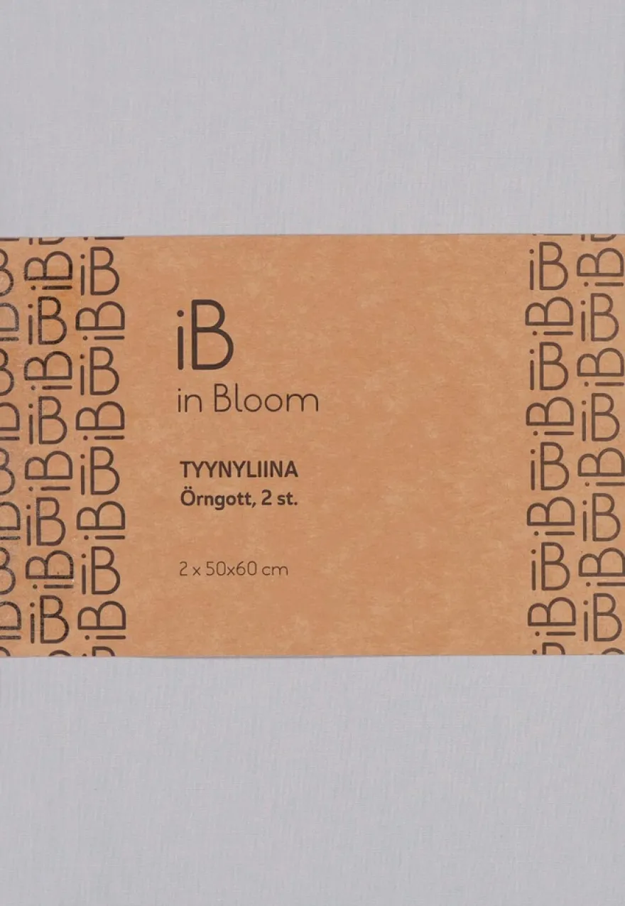 in Bloom tyynyliina 2 kpl 50x60 cm harmaa
