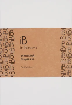 In Bloom tyynyliina 2 kpl 50x60 cm valkoinen