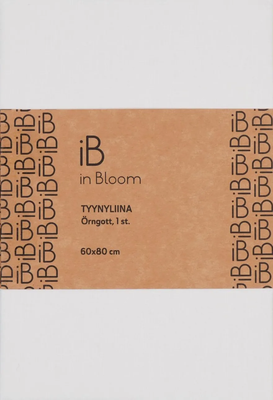 Inbloom tyynyliina 60x80 cm valkoinen