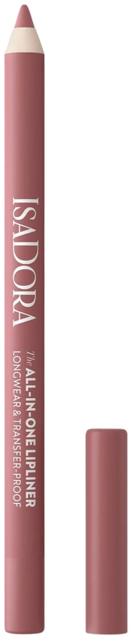 Isadora All-in-One Lipliner huultenrajauskynä 05 Dusty Rose 1,2 g