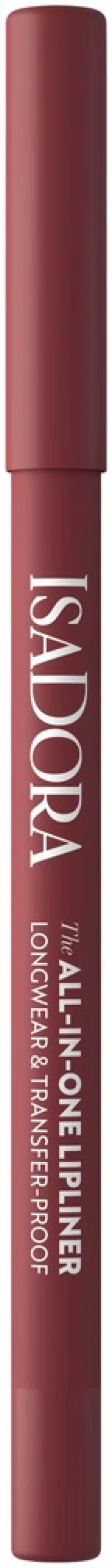 Isadora All-in-One Lipliner huultenrajauskynä 05 Dusty Rose 1,2 g