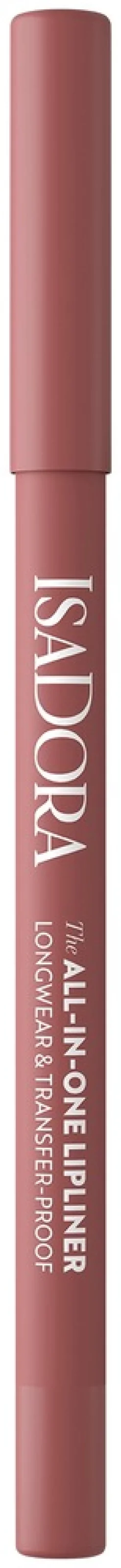 Isadora All-in-One Lipliner huultenrajauskynä 05 Dusty Rose 1,2 g