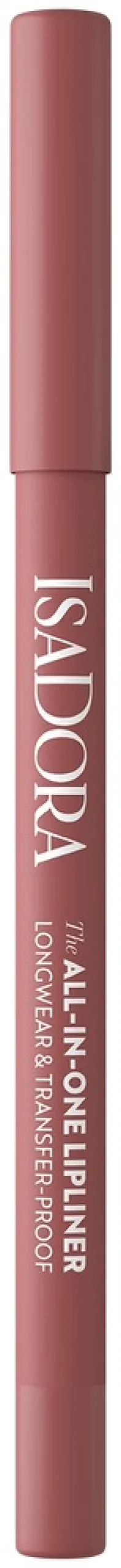 Isadora All-in-One Lipliner huultenrajauskynä 05 Dusty Rose 1,2 g