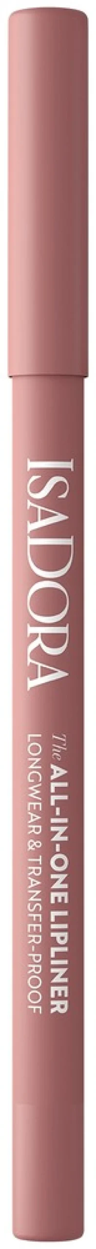 Isadora All-in-One Lipliner huultenrajauskynä 05 Dusty Rose 1,2 g