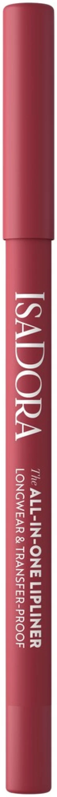 Isadora All-in-One Lipliner huultenrajauskynä 05 Dusty Rose 1,2 g