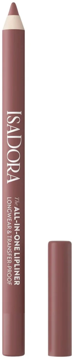 Isadora All-in-One Lipliner huultenrajauskynä 05 Dusty Rose 1,2 g