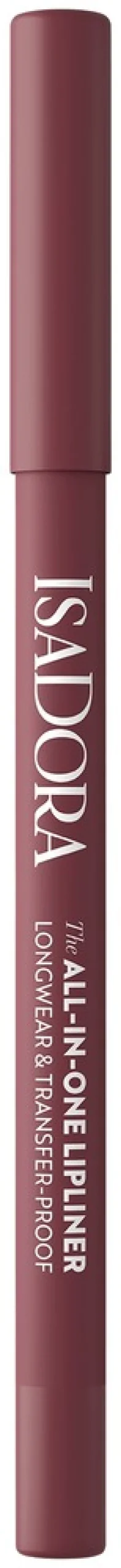 Isadora All-in-One Lipliner huultenrajauskynä 05 Dusty Rose 1,2 g