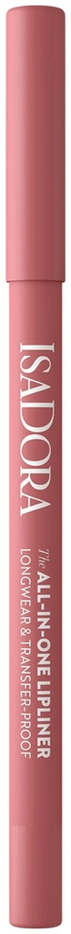 Isadora All-in-One Lipliner huultenrajauskynä 01 Bare Beige 1,2 g