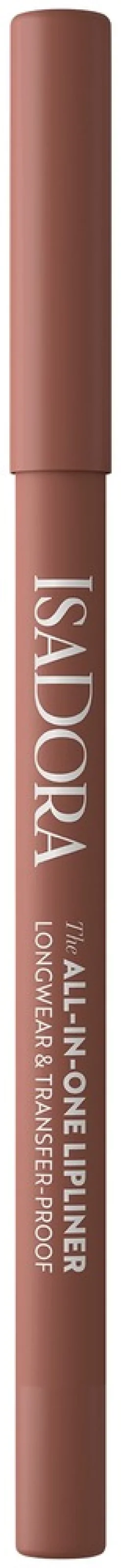 Isadora All-in-One Lipliner huultenrajauskynä 01 Bare Beige 1,2 g