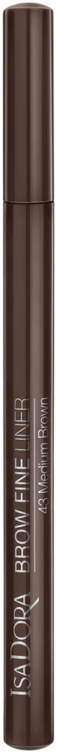 Isadora Brow Fine Liner kulmakynä 43 Medium Brown 1,1 ml