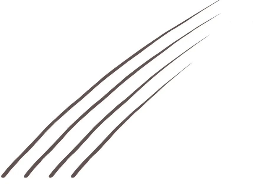 Isadora Brow Fine Liner kulmakynä 44 Walnut Brown 1,1 ml