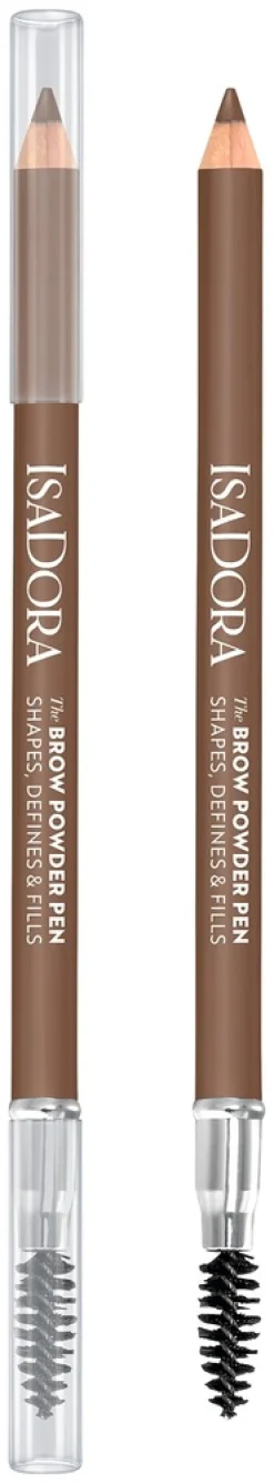 Isadora Brow Powder Pen kulmakynä 04 Light Brown 1,1 g