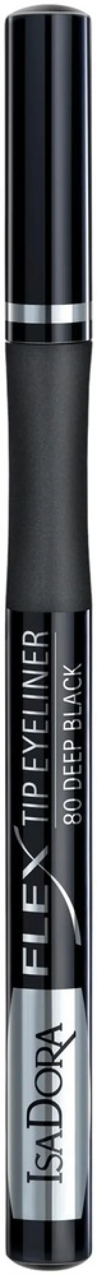 Isadora Flex Tip Eyeliner silmänrajauskynä 80 Deep Black 1 ml