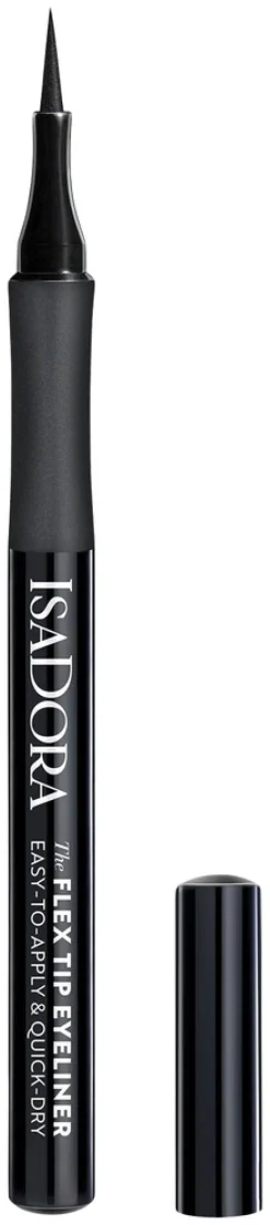 Isadora Flex Tip Eyeliner silmänrajauskynä 80 Deep Black 1 ml