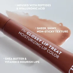 Isadora Glossy Lip Treat huulikiilto 66 Chocolate Ice 13 ml