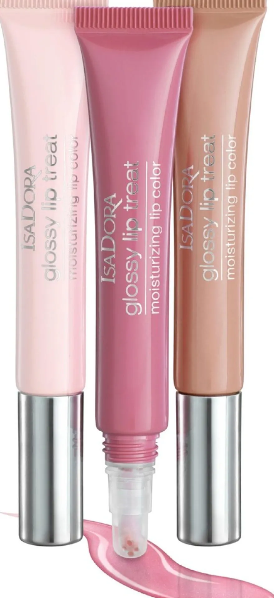 Isadora Glossy Lip Treat huulikiilto 50 Clear Sorbet 13 ml