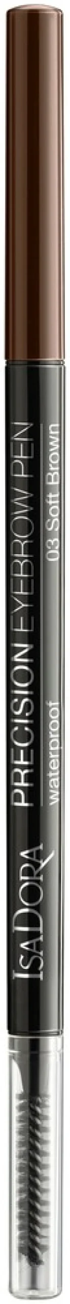 Isadora Precision Eyebrow Pen kulmakynä 03 Soft Brown 0,09 g