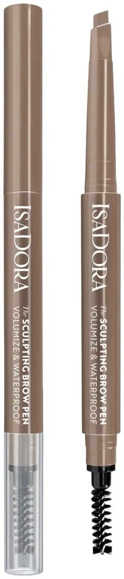 Isadora Sculpting Brow Pen With Brush kulmakynä 05 Taupe 0,2 g