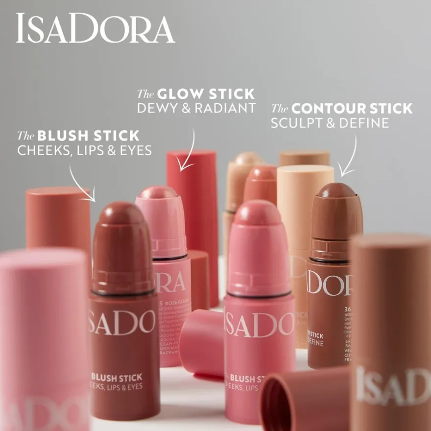 Isadora The Blush Stick poskipunapuikko 42 Rose Perfection 5,5 g