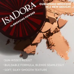 Isadora The Bronzing Powder aurinkopuuteri 46 Golden Tan 10 g