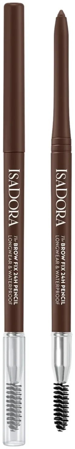 Isadora The Brow Fix 24h Pencil Longwear & Waterproof kulmakynä 02 Dark Brown 0,32 g