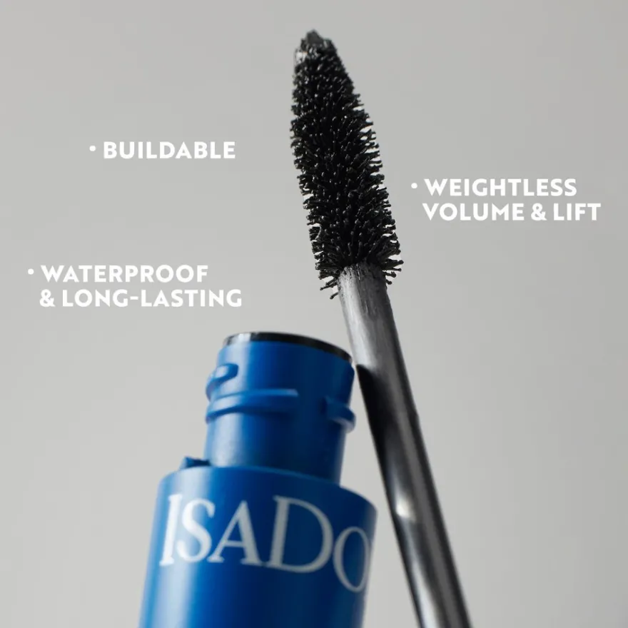 Isadora The Build Up Mascara Extra Volume Waterproof 01 Black 10 ml
