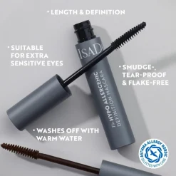 Isadora The Hypo Allergenic Definition Mascara 02 Brown 10 ml