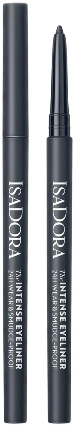Isadora The Intense Eyeliner Silmänrajauskynä 24H Wear & Smudge-proof 60 Intense Black 0,35g