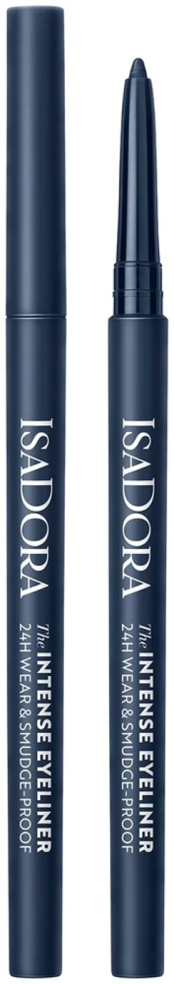 Isadora The Intense Eyeliner Silmänrajauskynä 24H Wear & Smudge-proof 60 Intense Black 0,35g